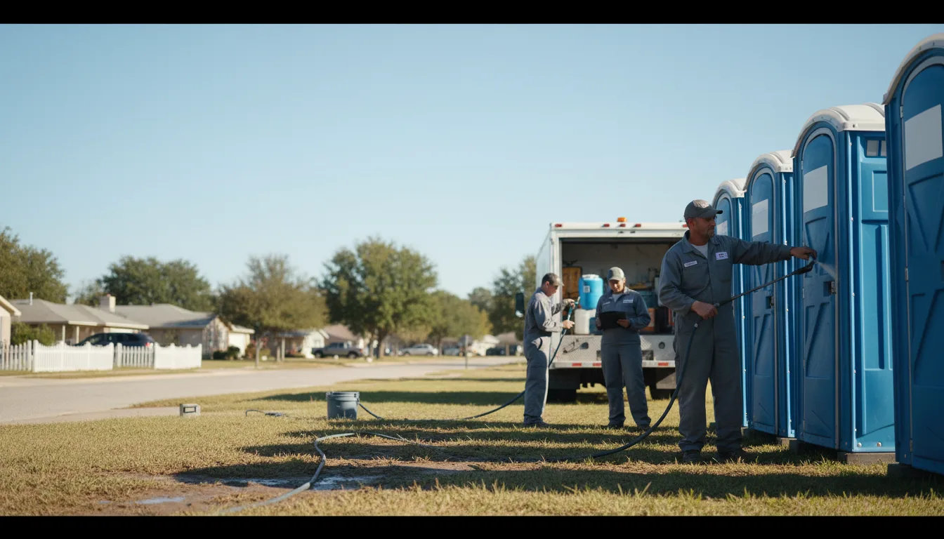 Long-Term Portable Toilet Rental in Coulterville, IL near me